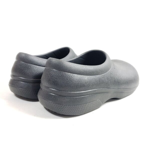 Crocs Bistro Unisex Slip-Resistant Work Clogs Women's Size 8 Men's 6 Black - Picture 4 of 9